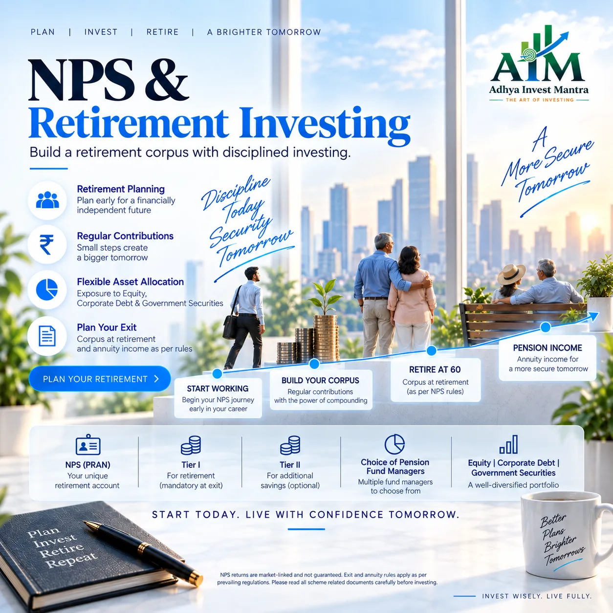 NPS & Retirement Investing — build a retirement corpus