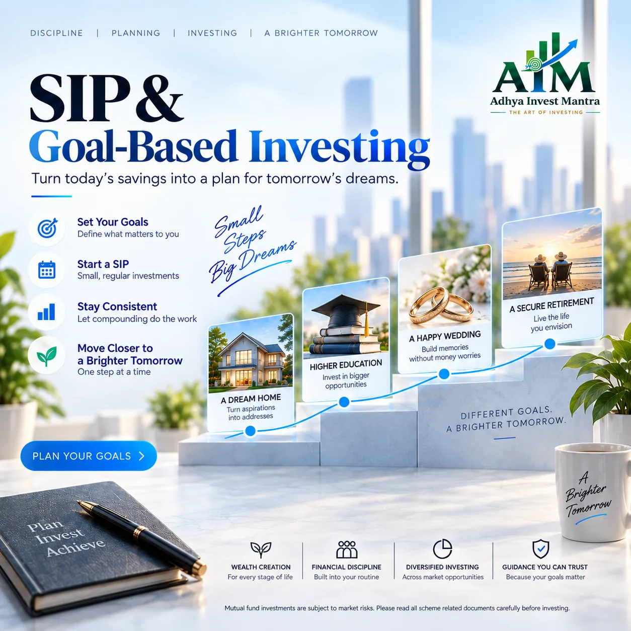 SIP & Goal-Based Investing — turn savings into goals